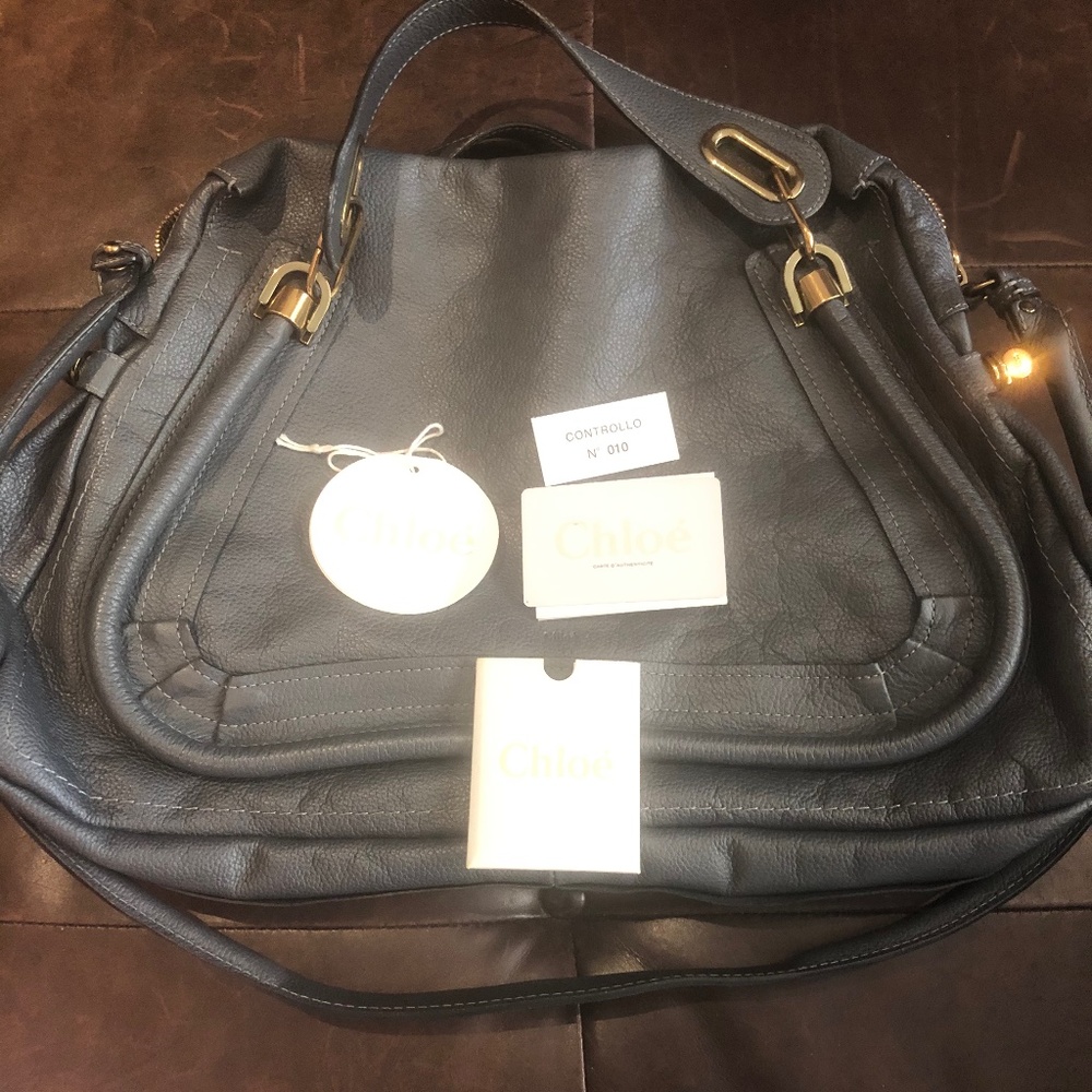 Chloe Paraty Black Fusain Large